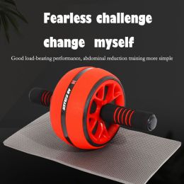 Gym Home equipment Workout Abdominal Muscle AB Wheels Fitness ab wheel roller with Mat 2 buyers