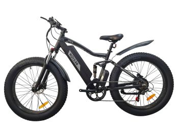 26 Inch Ebike 48V 1000W Motor 21 Speed Electric Bicycle With Disc Brake Bezior XF900 Electric Dirt Bike