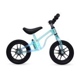 12 Inch LED Balance Bike for Kids; No Pedal Toddler Push Bicycle with LED Flashing Lights; Learn To Ride Pre Bike LED Glowing Children Balance Bike Ad