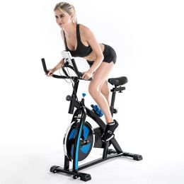 Home Cardio Gym Workout Professional Exercise Cycling Bike (Color: Black C, Type: Professional Exercise Bikes)