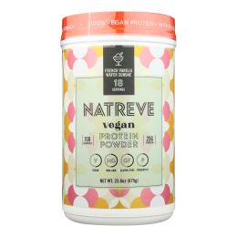 Natreve - Protein Powder French Vanilla Sndae - Case of 4-23.8 OZ (SKU: 2751949)